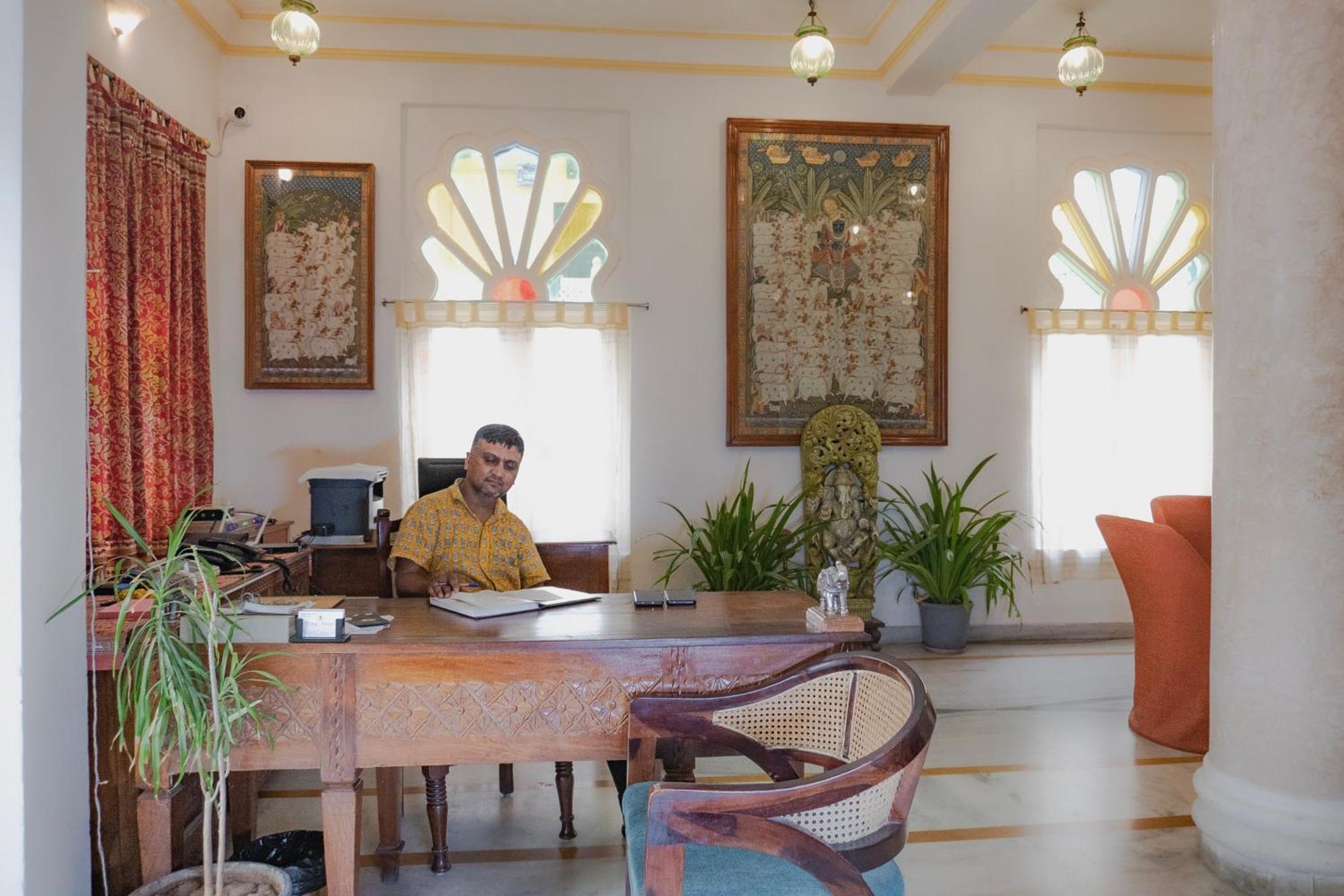 Hotel Pratap Bhawan Udaipur Exterior foto
